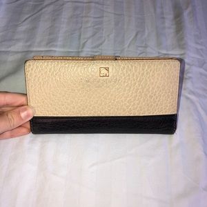 Kate Spade Tan and Black Wallet